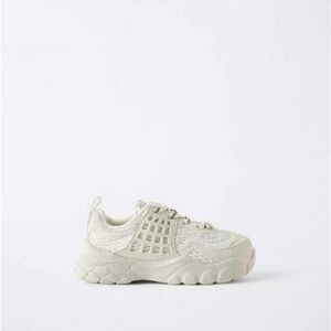 Zara Kids Cream Sneakers